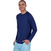 image:imageSpyder Mens Long Sleeve Rashguard  QuickDry Swim Shirt Sun Protection Performance Long Sleeve TopAbyss