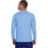 image:imageSpyder Mens Long Sleeve Rashguard  QuickDry Swim Shirt Sun Protection Performance Long Sleeve TopAzure