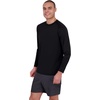 image:imageSpyder Mens Long Sleeve Rashguard  QuickDry Swim Shirt Sun Protection Performance Long Sleeve TopBlack