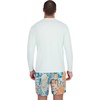 image:imageSpyder Mens Long Sleeve Rashguard  QuickDry Swim Shirt Sun Protection Performance Long Sleeve TopBluegrass