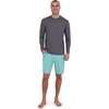 image:imageSpyder Mens Long Sleeve Rashguard  QuickDry Swim Shirt Sun Protection Performance Long Sleeve TopCarbon