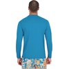image:imageSpyder Mens Long Sleeve Rashguard  QuickDry Swim Shirt Sun Protection Performance Long Sleeve TopCerulean