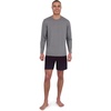 image:imageSpyder Mens Long Sleeve Rashguard  QuickDry Swim Shirt Sun Protection Performance Long Sleeve TopEbony