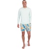 image:imageSpyder Mens Long Sleeve Rashguard  QuickDry Swim Shirt Sun Protection Performance Long Sleeve TopGrass