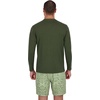 image:imageSpyder Mens Long Sleeve Rashguard  QuickDry Swim Shirt Sun Protection Performance Long Sleeve TopGreen