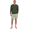 image:imageSpyder Mens Long Sleeve Rashguard  QuickDry Swim Shirt Sun Protection Performance Long Sleeve TopGreen