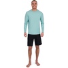 image:imageSpyder Mens Long Sleeve Rashguard  QuickDry Swim Shirt Sun Protection Performance Long Sleeve TopOlive