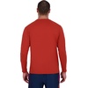 image:imageSpyder Mens Long Sleeve Rashguard  QuickDry Swim Shirt Sun Protection Performance Long Sleeve TopRed Ochre