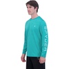 image:imageSpyder Mens Long Sleeve Rashguard  QuickDry Swim Shirt Sun Protection Performance Long Sleeve TopScuba