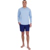 image:imageSpyder Mens Long Sleeve Rashguard  QuickDry Swim Shirt Sun Protection Performance Long Sleeve TopSky