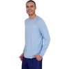 image:imageSpyder Mens Long Sleeve Rashguard  QuickDry Swim Shirt Sun Protection Performance Long Sleeve TopSky
