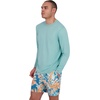 image:imageSpyder Mens Long Sleeve Rashguard  QuickDry Swim Shirt Sun Protection Performance Long Sleeve TopWasabi