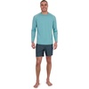 image:imageSpyder Mens Long Sleeve Rashguard  QuickDry Swim Shirt Sun Protection Performance Long Sleeve TopWasabia
