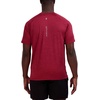 image:imageSpyder Mens Short Sleeve Rashguard  QuickDry Swim Shirt with Sun Protection Performance TopDark Red