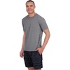 image:imageSpyder Mens Short Sleeve Rashguard  QuickDry Swim Shirt with Sun Protection Performance TopEbonya