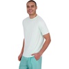 image:imageSpyder Mens Short Sleeve Rashguard  QuickDry Swim Shirt with Sun Protection Performance TopEmerald