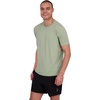 image:imageSpyder Mens Short Sleeve Rashguard  QuickDry Swim Shirt with Sun Protection Performance TopSea Green