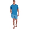 image:imageSpyder Mens Short Sleeve Rashguard  QuickDry Swim Shirt with Sun Protection Performance TopSwell