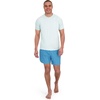 image:imageSpyder Mens Short Sleeve Rashguard  QuickDry Swim Shirt with Sun Protection Performance TopTeal