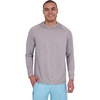 image:imageSpyder Mens Hooded Long Sleeve Rashguard  QuickDry Long Sleeve Swim Shirt Sun ProtectionAlloy