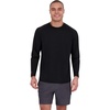 image:imageSpyder Mens Long Sleeve Rashguard  QuickDry Swim Shirt Sun Protection Performance Long Sleeve TopBlack