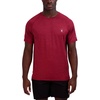 image:imageSpyder Mens Short Sleeve Rashguard  QuickDry Swim Shirt with Sun Protection Performance TopDark Red