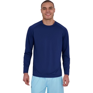 image:imageSpyder Mens Long Sleeve Rashguard  QuickDry Swim Shirt Sun Protection Performance Long Sleeve TopAbyss