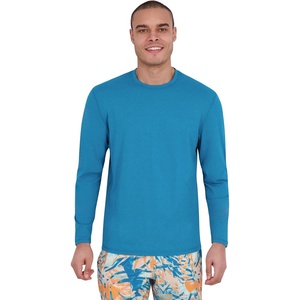 image:imageSpyder Mens Long Sleeve Rashguard  QuickDry Swim Shirt Sun Protection Performance Long Sleeve TopCerulean