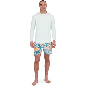 image:imageSpyder Mens Long Sleeve Rashguard  QuickDry Swim Shirt Sun Protection Performance Long Sleeve TopGrass
