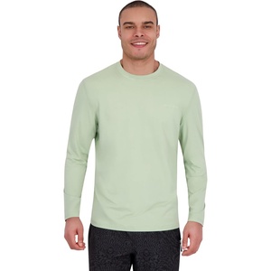 image:imageSpyder Mens Long Sleeve Rashguard  QuickDry Swim Shirt Sun Protection Performance Long Sleeve TopLimewash