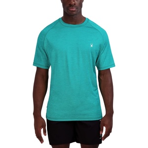 image:imageSpyder Mens Short Sleeve Rashguard  QuickDry Swim Shirt with Sun Protection Performance TopScuba