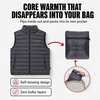 image:imageSpyder Mens Puffer Vest  Packable Lightweight Lycra Binding Zip PocketsPolar