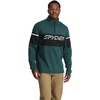 image:imageSpyder Mens Speed Half Zip Fleece JacketCypress Green