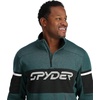 image:imageSpyder Mens Speed Half Zip Fleece JacketCypress Green