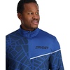 image:imageSpyder mens Vital Zip TneckElectric Blue