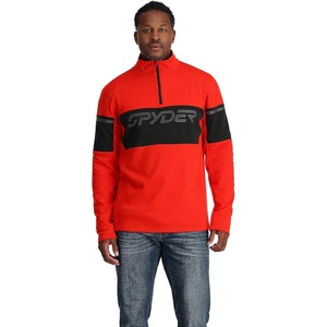 image:imageSpyder Mens Speed Half Zip Fleece JacketVolcano