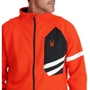 image:imageSpyder Mens Spyder Bandit Wengen Full Zip Fleece JacketTwisted Orange