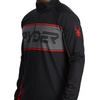 image:imageSpyder Paramount Zip TNeck MidLayer MensBlack