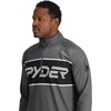image:imageSpyder Paramount Zip TNeck MidLayer MensPolar