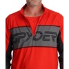 image:imageSpyder Paramount Zip TNeck MidLayer MensVolcano